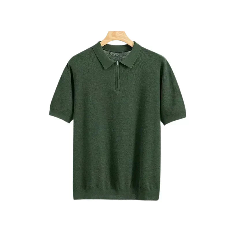 Butik Riga™ Marbella Polo with Zipper