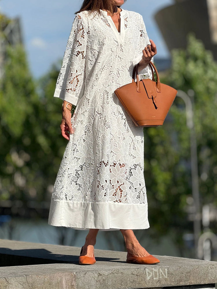 Juliette™ | Eleganta vasaras kleita no kokvilnas
