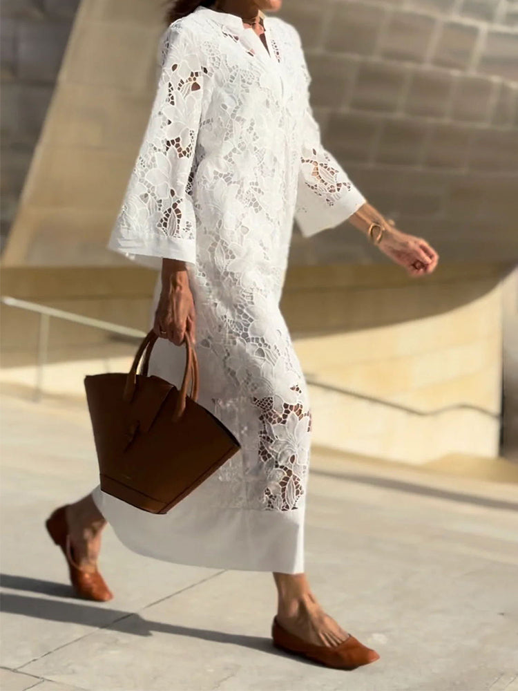 Juliette™ | Eleganta vasaras kleita no kokvilnas