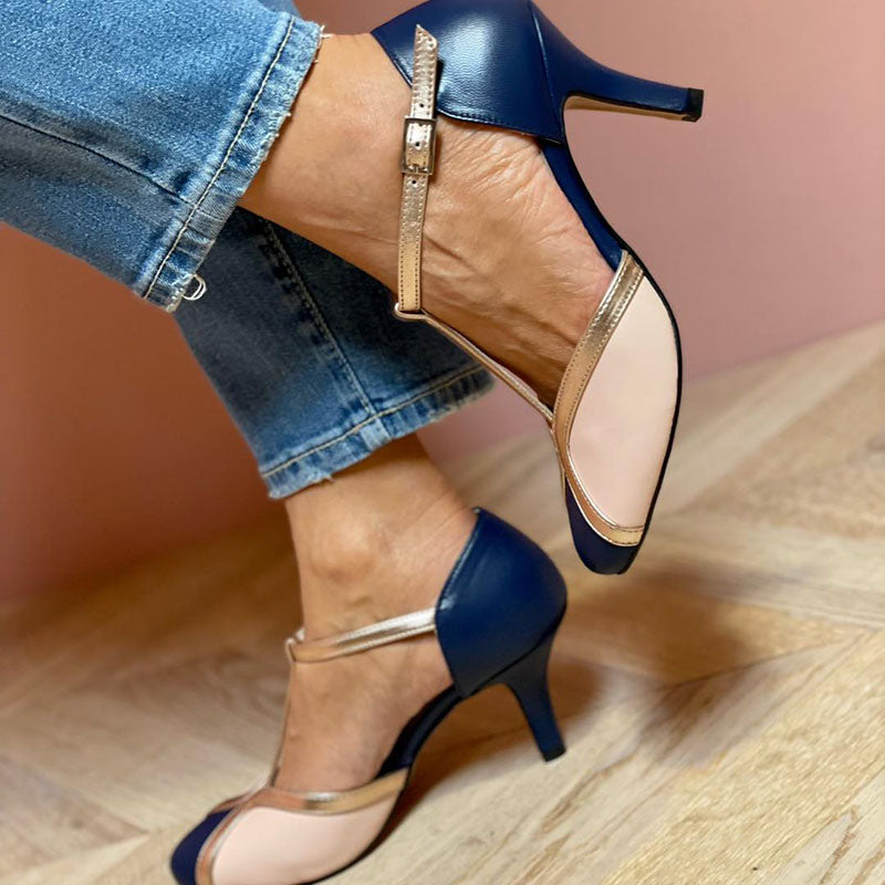 Alessia™ | Krāsainas un ērtas T-strap kurpes
