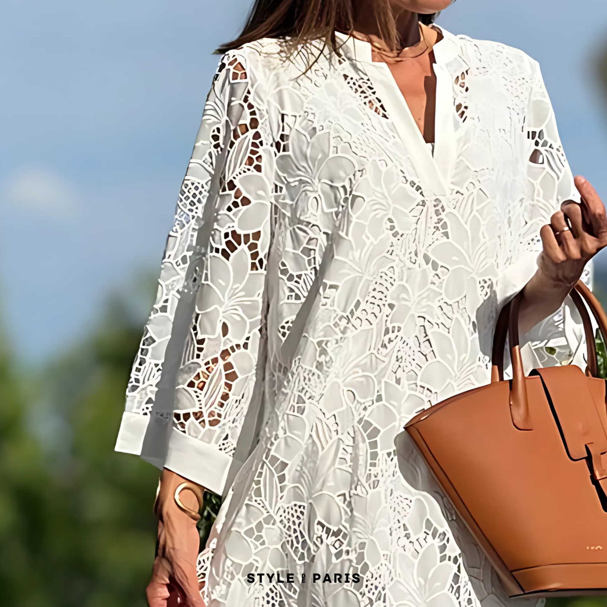 Juliette™ | Eleganta vasaras kleita no kokvilnas