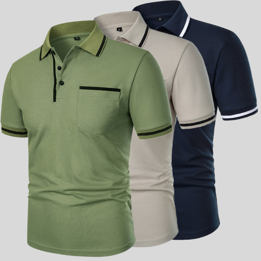 Butik Riga™ | Polo Krekls ar Īsām Piedurknēm