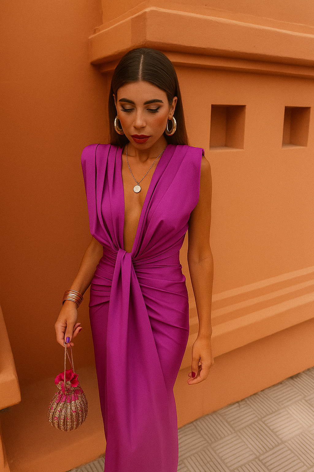 Elena™ | Elegants un Komfortabls Plisētais Kleita