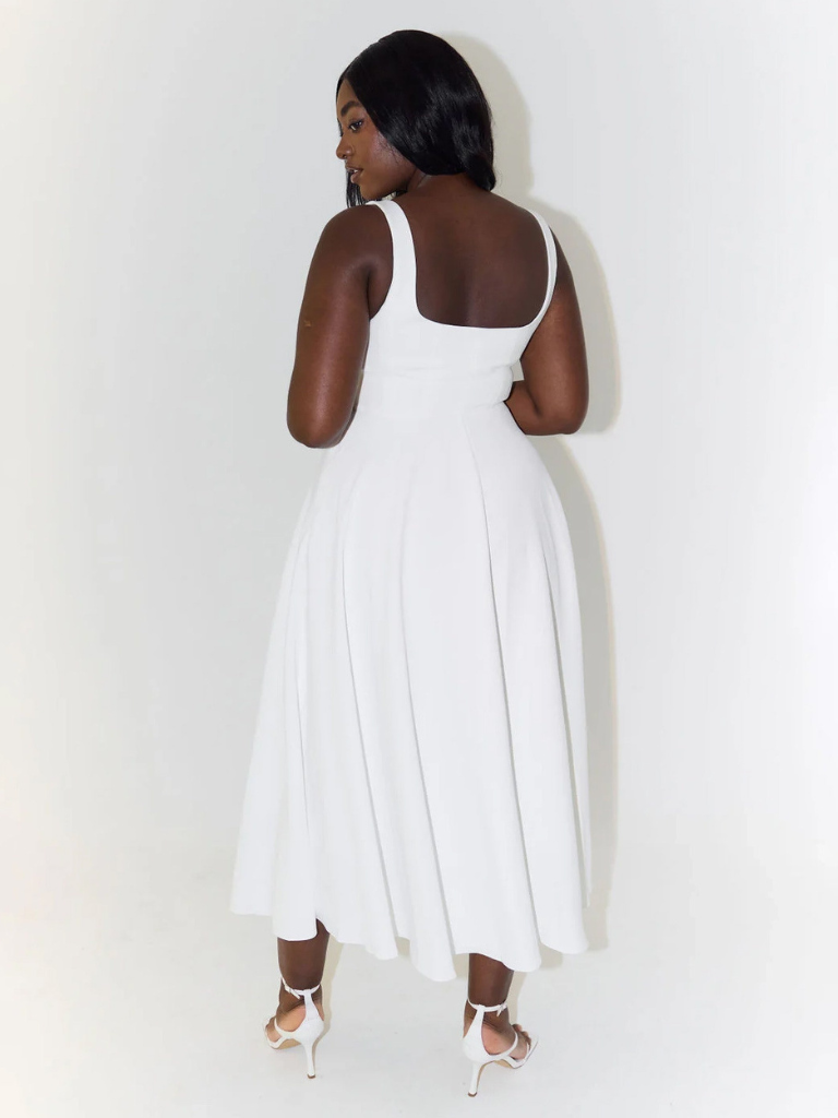 Fioren™ | Eleganta Midi Kleita