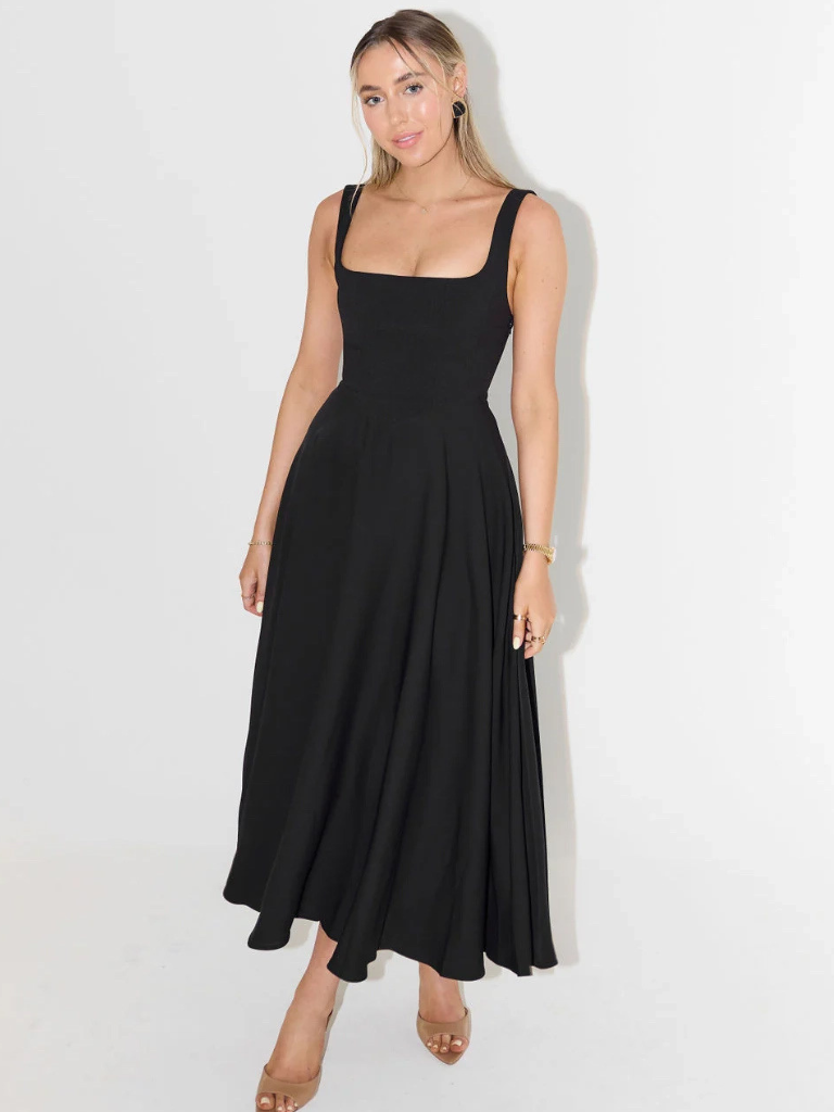 Fioren™ | Eleganta Midi Kleita