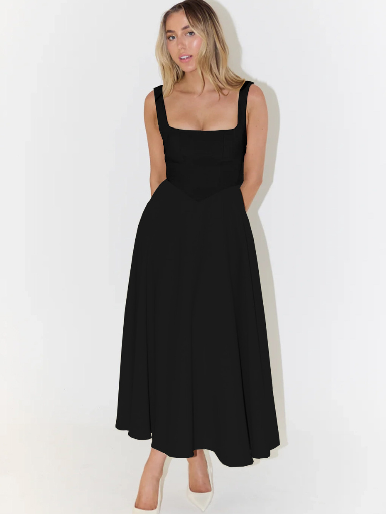 Fioren™ | Eleganta Midi Kleita