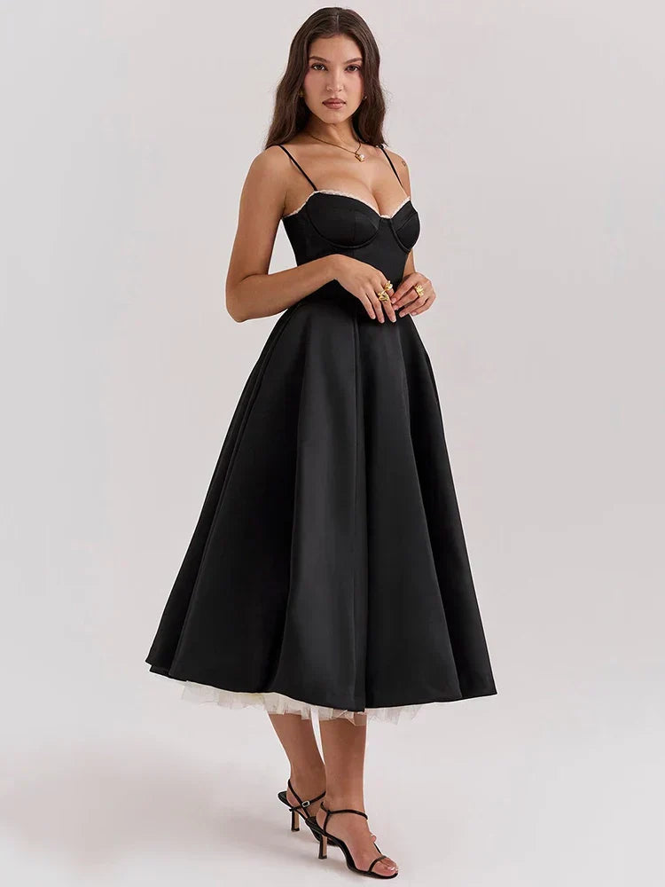 Camyra™ | Eleganta Midi Kleita