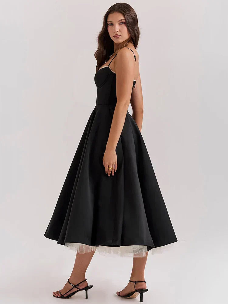 Camyra™ | Eleganta Midi Kleita