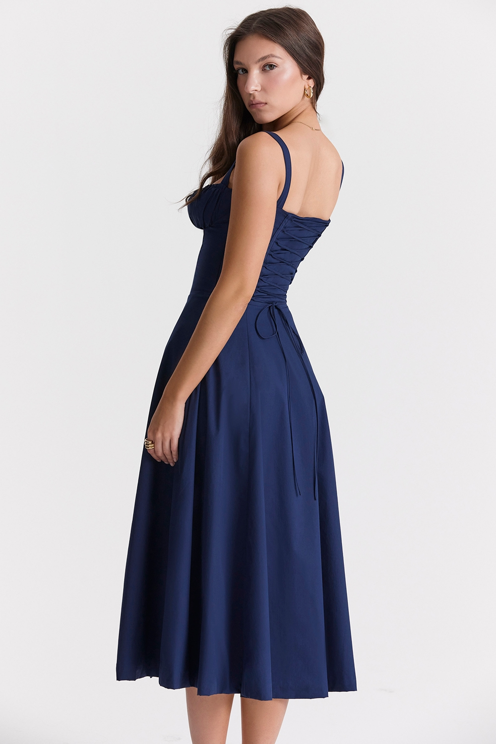 Vivienne™ | Romantiska Midi Kleita ar Korseti