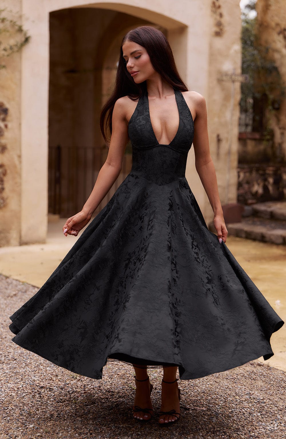 Catalina™ | Romantiska Midi Kleita