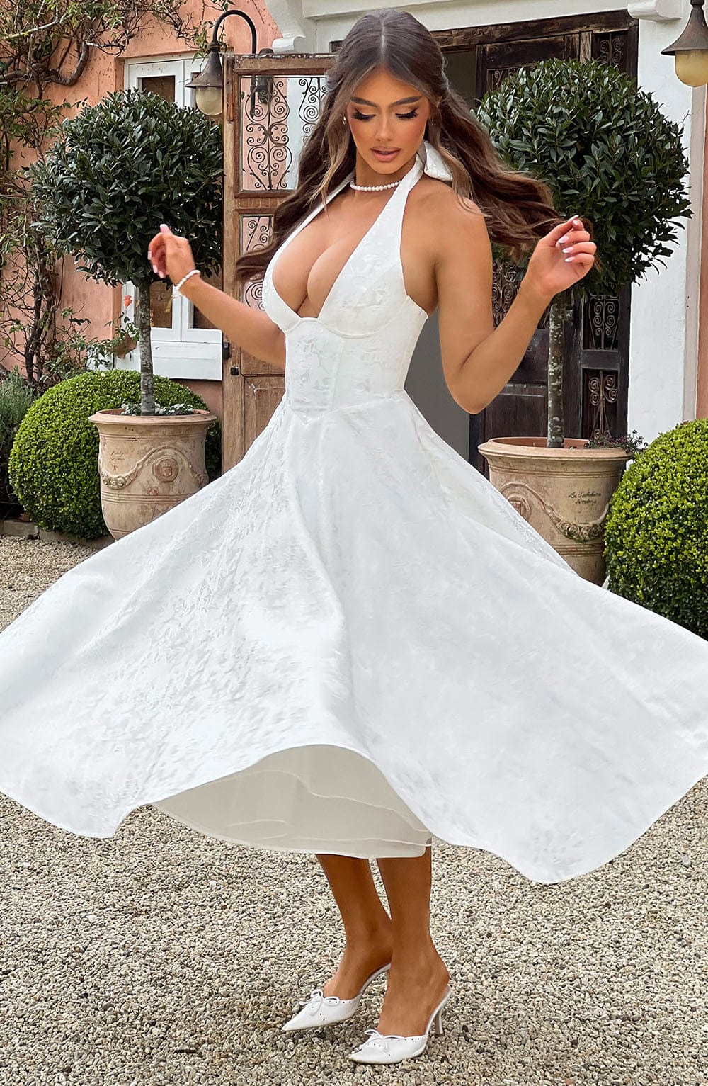 Catalina™ | Romantiska Midi Kleita