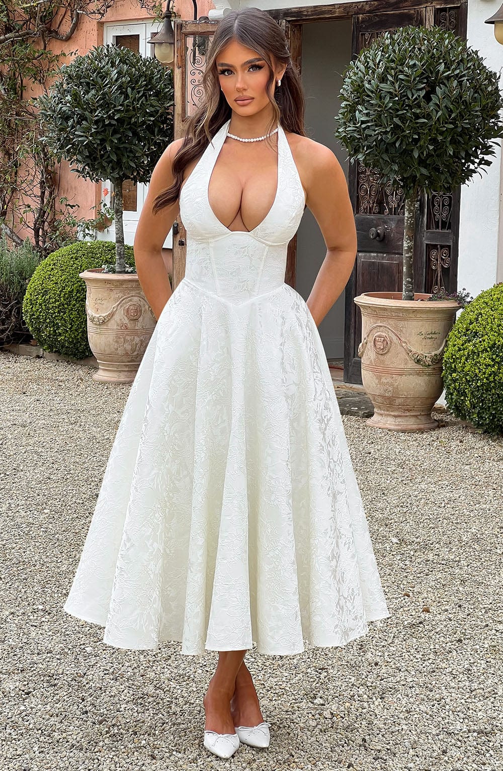 Catalina™ | Romantiska Midi Kleita