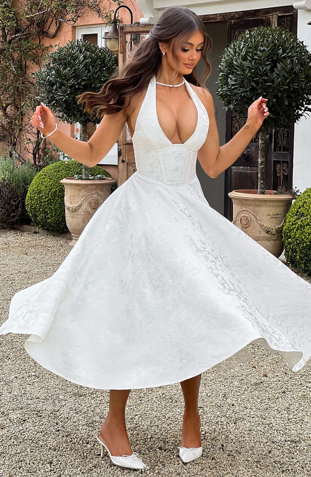 Catalina™ | Romantiska Midi Kleita