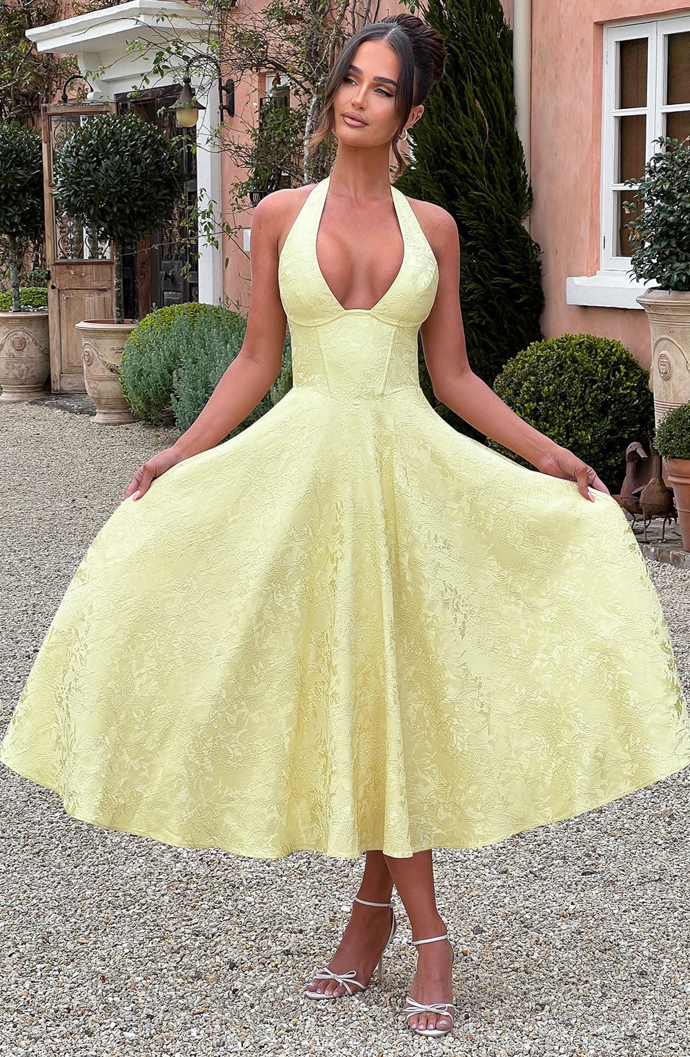 Catalina™ | Romantiska Midi Kleita