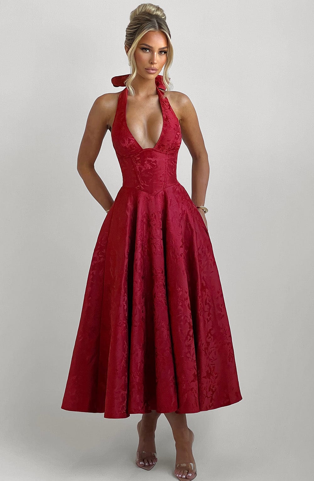 Catalina™ | Romantiska Midi Kleita