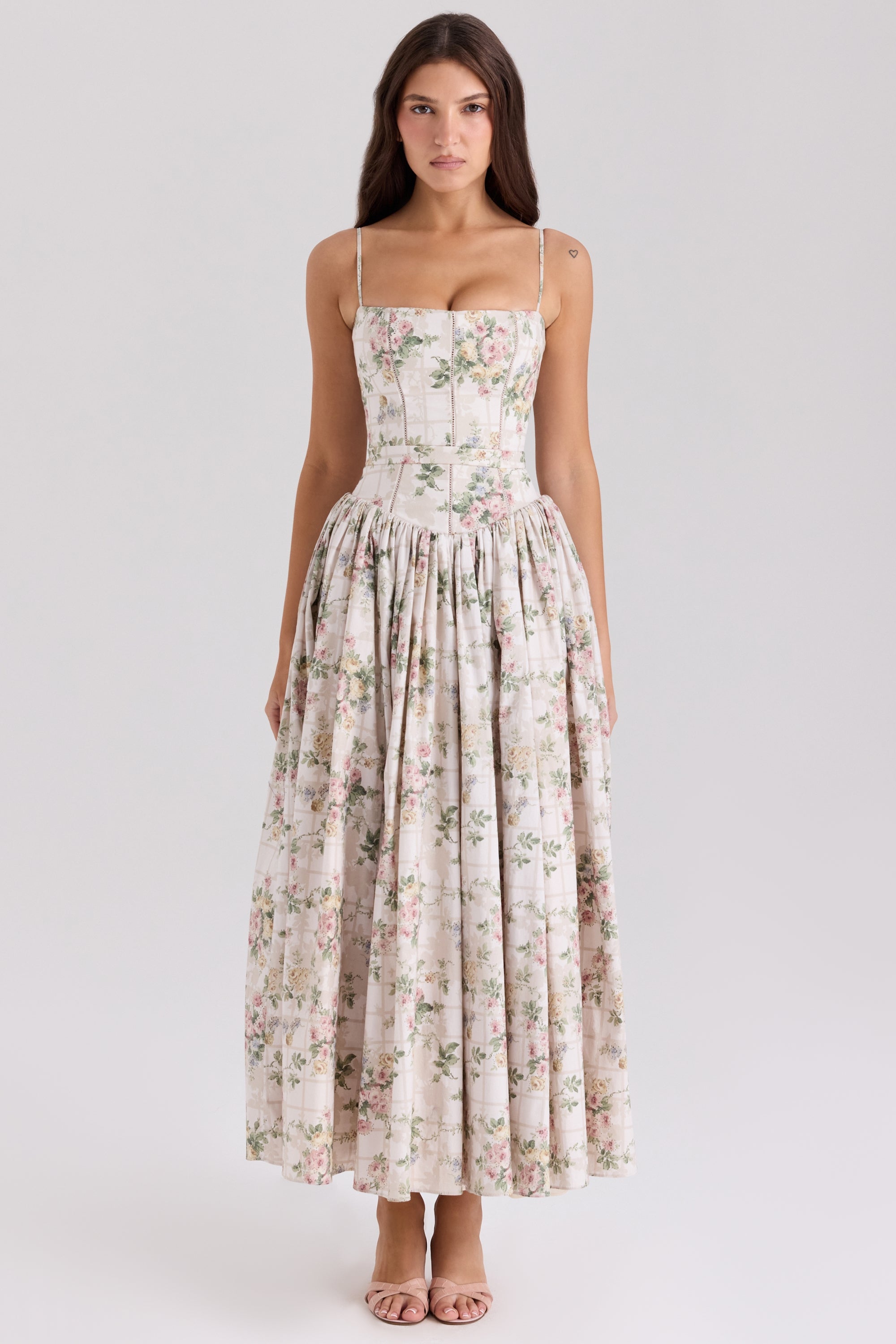 Ysabella™ | Vasaras kleita ar vintage lentu