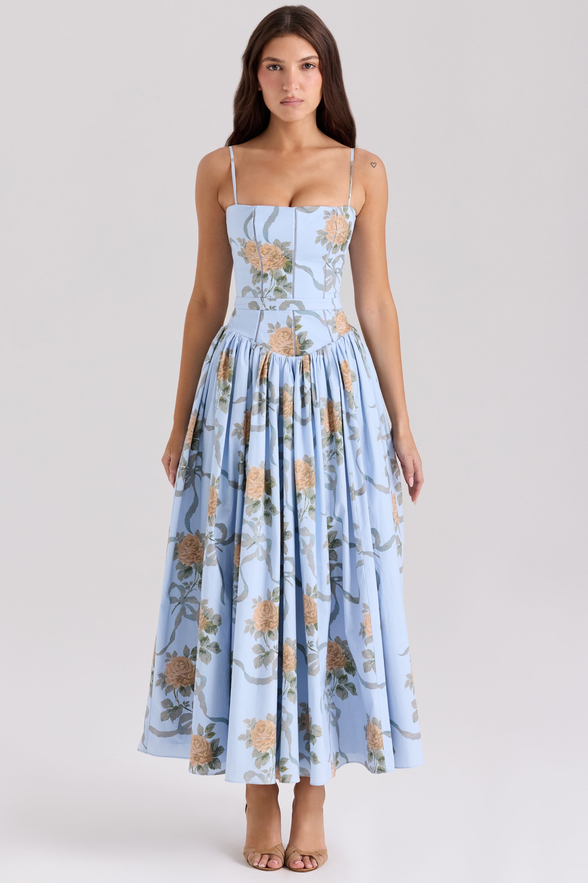 Ysabella™ | Vasaras kleita ar vintage lentu