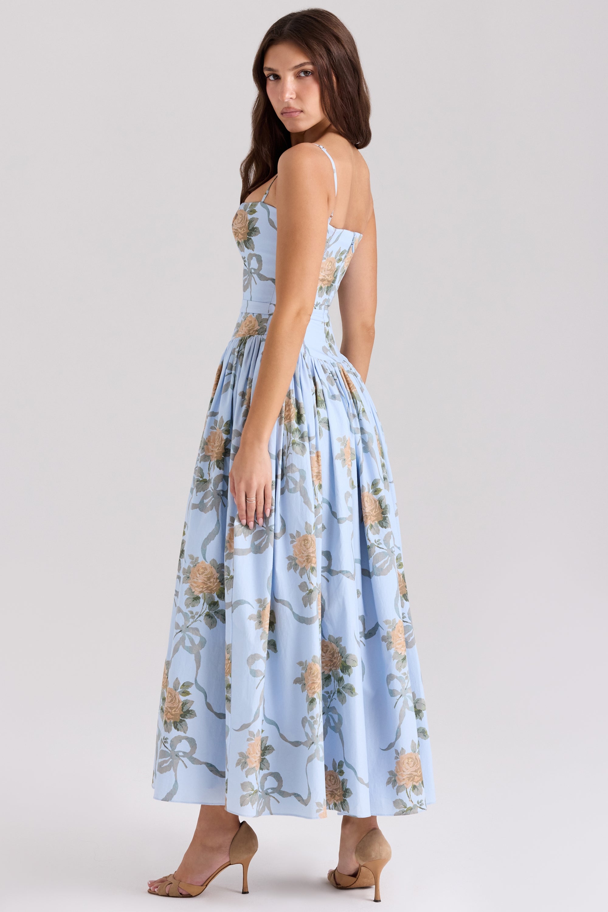 Ysabella™ | Vasaras kleita ar vintage lentu