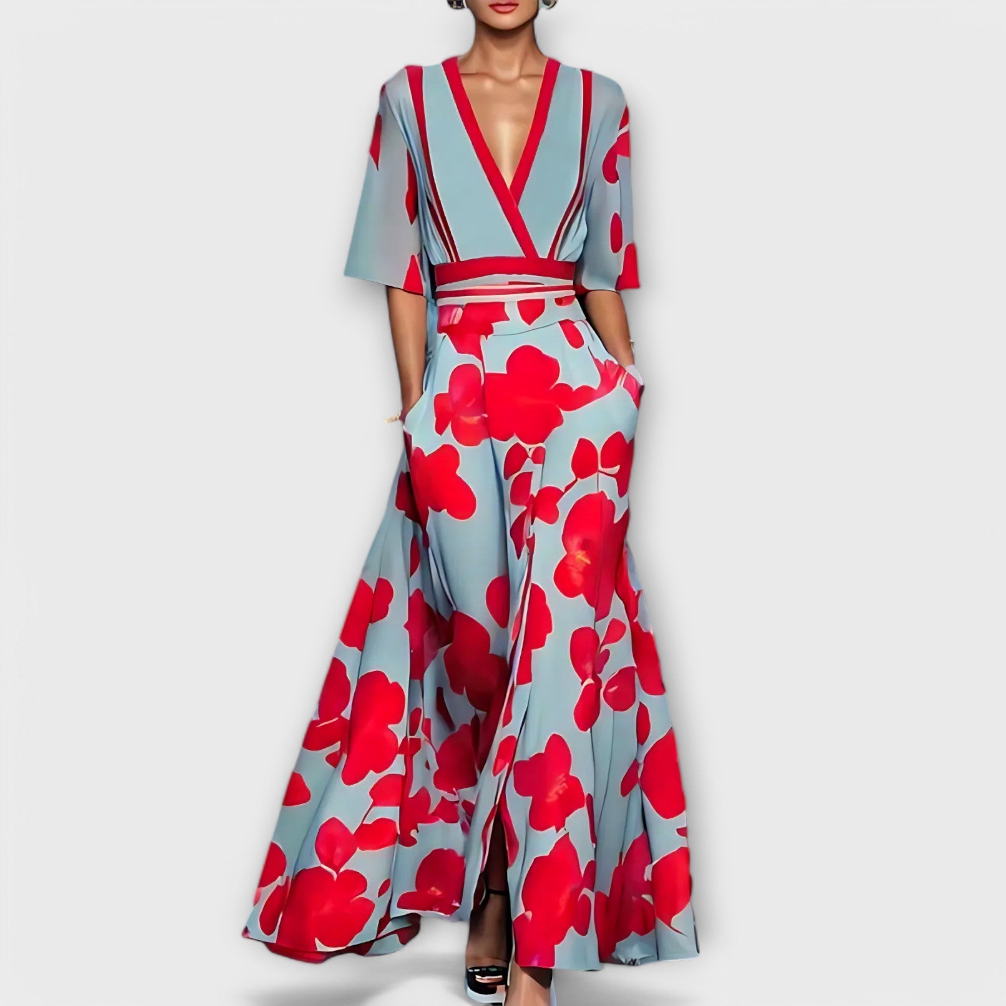 Vittoria™ | Elegants Ziedu Kleita