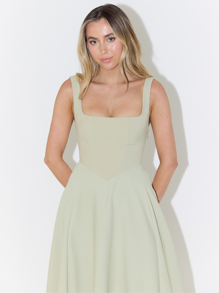 Fioren™ | Eleganta Midi Kleita