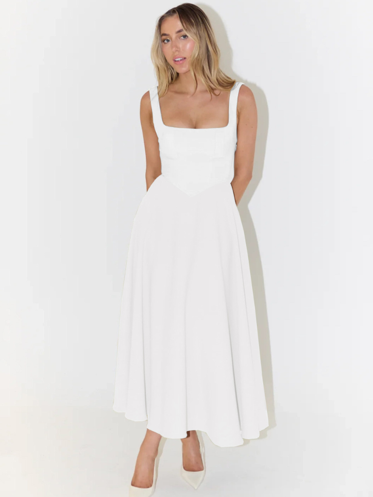 Fioren™ | Eleganta Midi Kleita