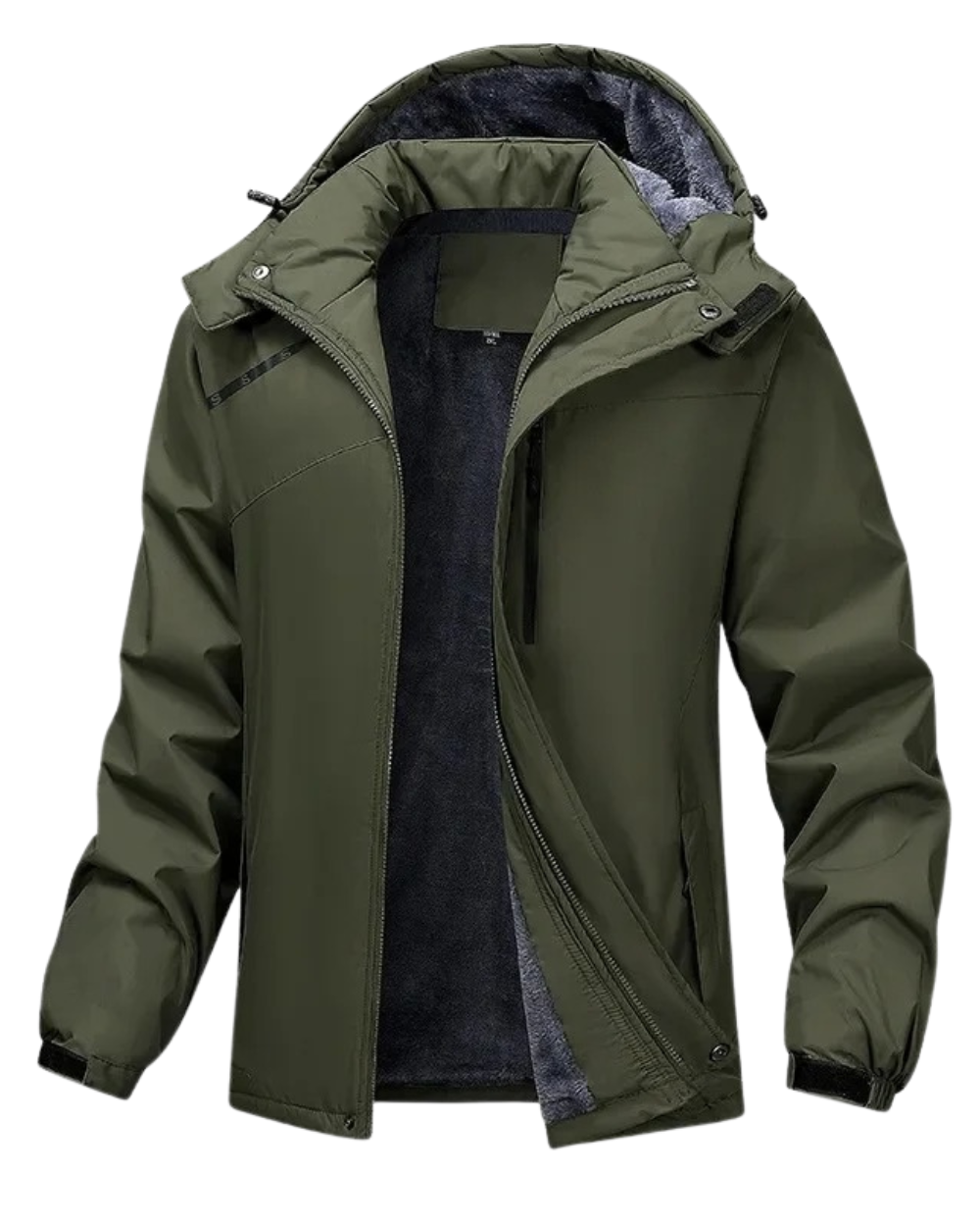 Elegantā fleece jaka ārā