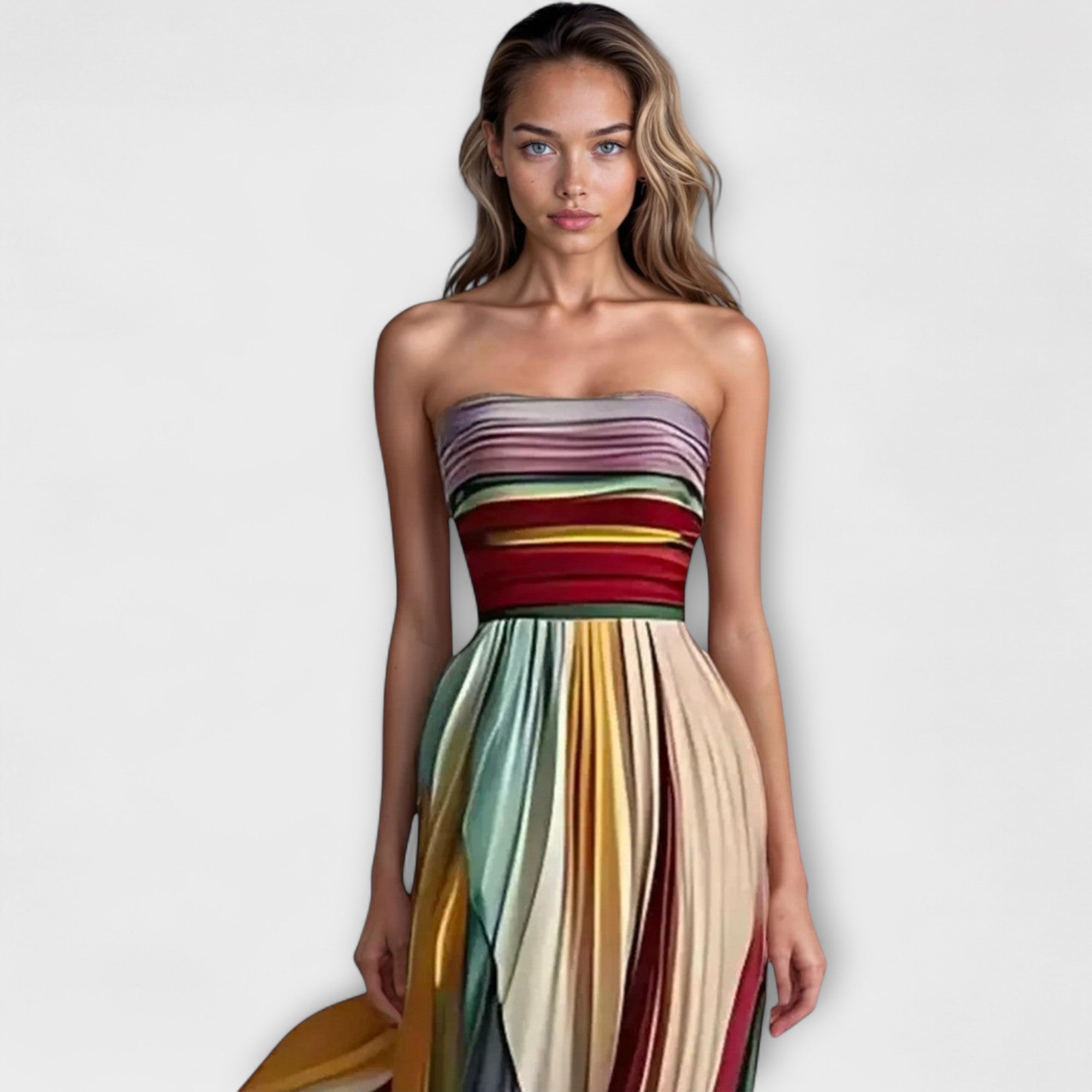 Vittoria™ | Garā Kleita no Premium Auduma