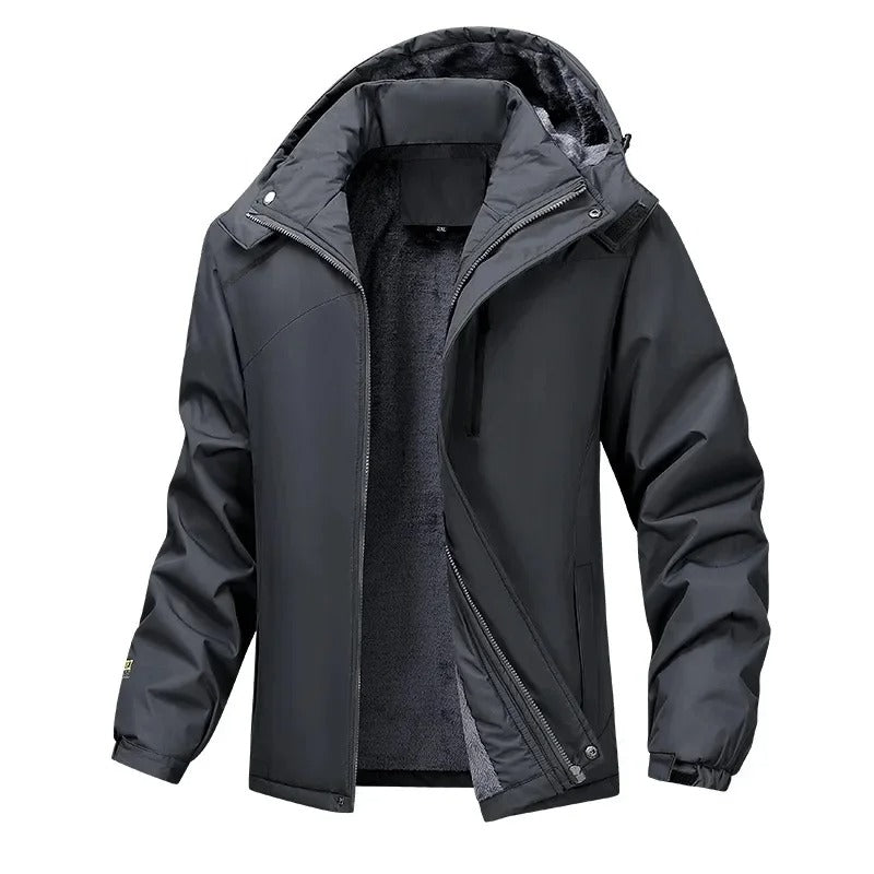 Elegantā fleece jaka ārā
