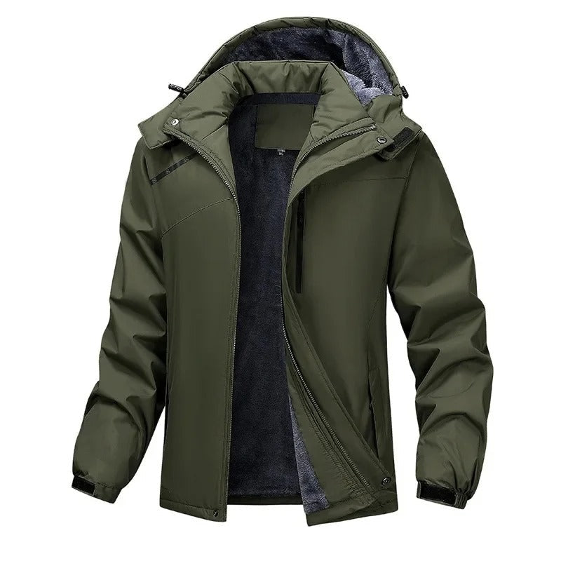Elegantā fleece jaka ārā