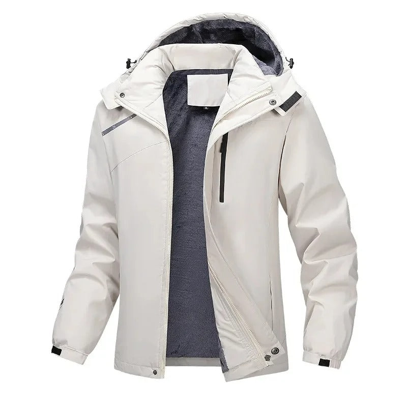 Elegantā fleece jaka ārā