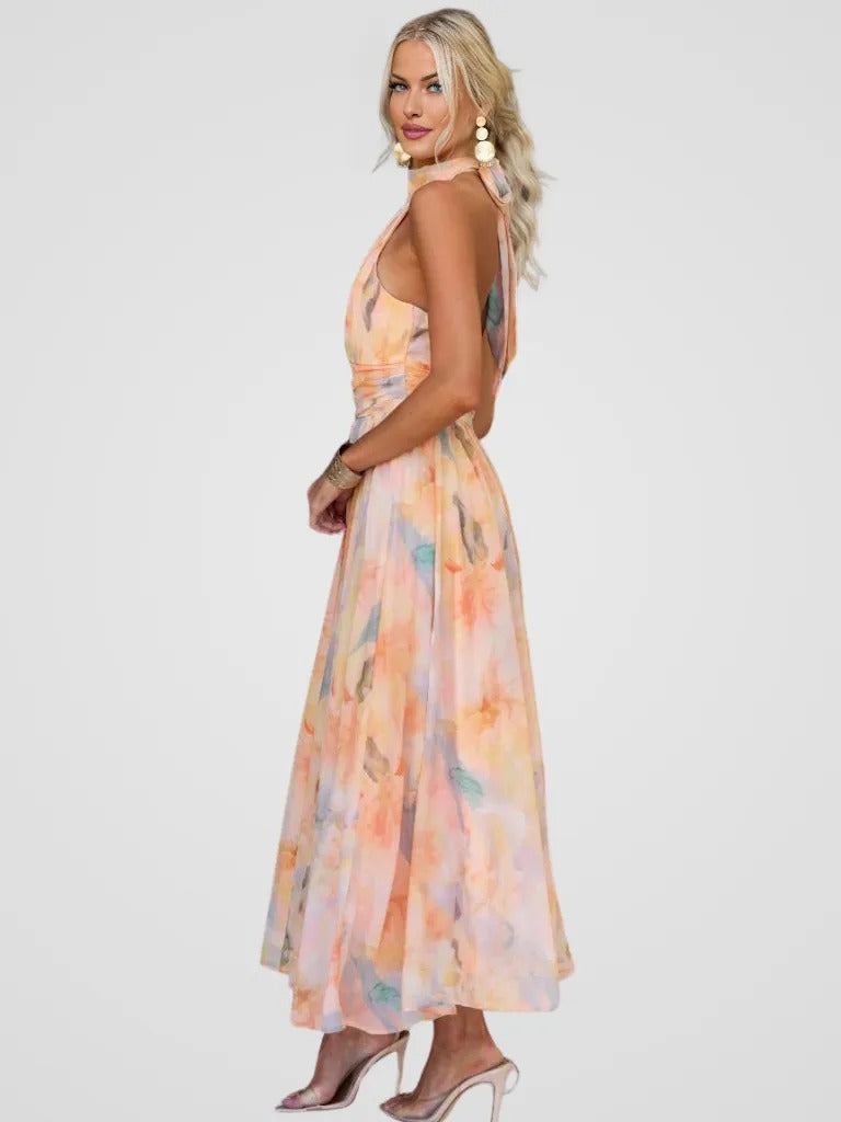 Pippa™ | Midi ziedu kleita